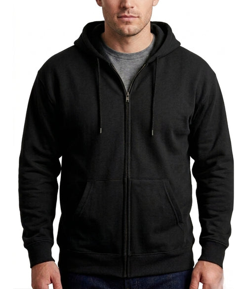 3 layers zip up Hoodies