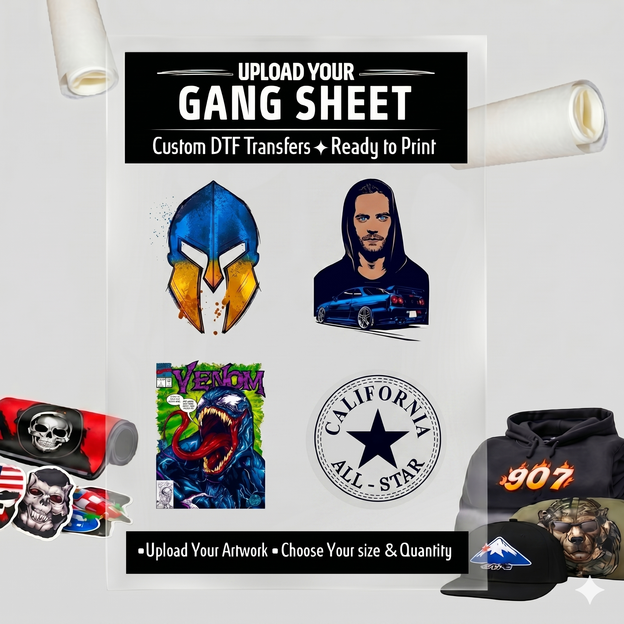 Upload Your Gang Sheet
