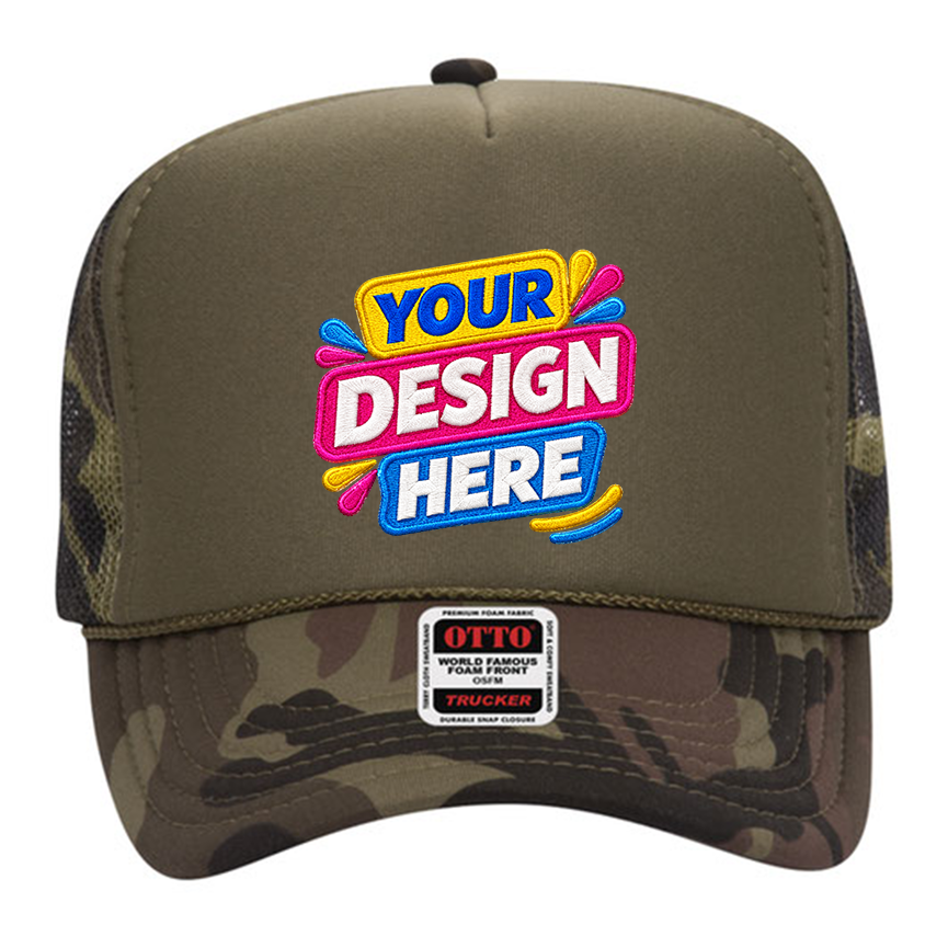 OTTO 39-165 Foam Trucker Hat